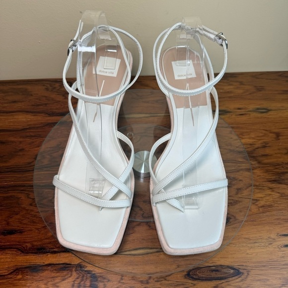 Dolce Vita Gemini Wedges - ivory leather - size 12 - Picture 4 of 16